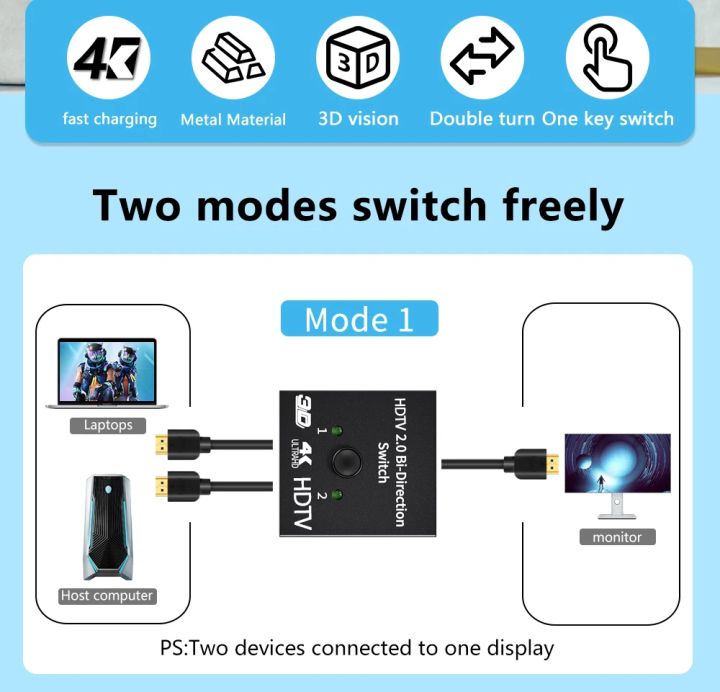 Bi%20Direction%20Switch%20HDTV%202.0%204K%2030/60HZ%20HDTV%20Splitter%20Switcher%201x2%202x1%20New%20Dual%202%20Ports%20Adapter%20Converter%20Supports%20Ultra%20HD%204K%20-%20Image%206
