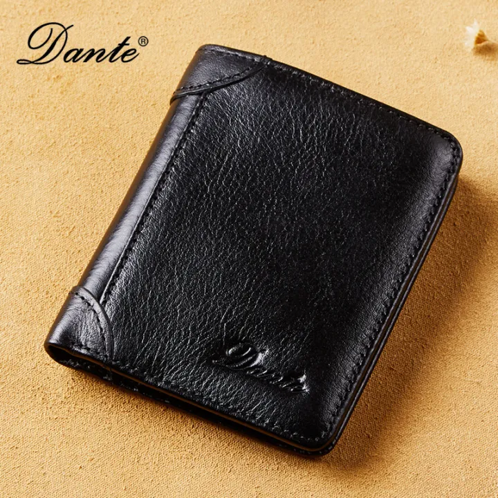 Dante%20Leather%20Men's%20Wallets%20RFID%20Anti-theft%20Brush%20Degaus%20Head%20Layer%20Cowhide%20Retro%20Casual%20Vertical%20Money%20Bag%20Money%20Two%20fold%20Clips%20-%20Image%208