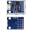 ATTINY Blue Black TINY85 Digispark Kickstarter Micro TYPE-C Development Board ATTINY85 module for Arduino IIC I2C USB ATTINY45. 