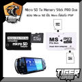 Psp Micro Sd Card to Memory Stick Pro Duo Psp Converter (Micro Sd Psp Converter Adapter)(Micro Sd Adapter). 