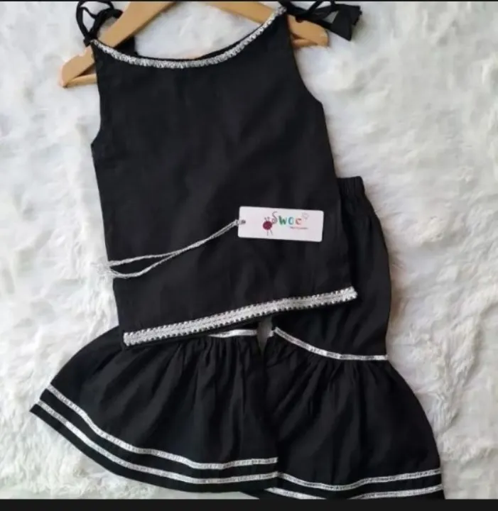 2%20Piece%20Black%20Suit%20For%20Cutest%20Child%20Short%20Shirt%20With%20Ghrara%20-%20Image%202