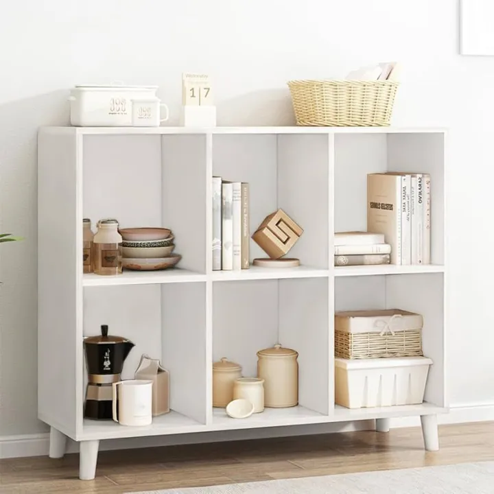 Freestanding%20Open%20Cubes%20Bookcase%20-%202-Tier%20Floor%20Standing%20Wooden%20Storage%20Display%20Cabinet%20Organizer%20with%20Legs%20for%20Home%20Office,%206-Cubes%20Open%20Shelf%20Low%20Short%20Bookshelf%20-%20Image%202