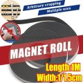 Self Adhesive Magnetic Strips Strong Magnetic Tape Flexible Magnet Strip for Fridge DIY Photo Poster Office Rubber Magnets. 