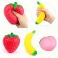 Super Jumbo Strawberry Squishy Slow Rising Antistress for Adults Anti-Anxiety Fidget Toy Kid Grownups Squeeze with Non-Toxic Toy.
