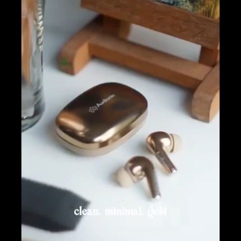 Audionic Trance Airbud 820 Dual Mic | ANC Wireless Earbuds | Gaming mode Low Latency TWS Earbud With 60 Hours Playtime | IPx4 Water Proof Wireless Earphones With Voice Assistance Bluetooth Ear buds And Headphones