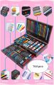 Colouring Kit Art&Craft 145 pcs Set Colour Kit Art Set Colouring Box Art and Craft Set Colouring Kit Colour Box Paintng Box Painting Set Painting Kit Suitcase Colouring Box 145 pcs Crayons Set. 