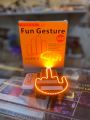Car LED Gesture Light Car Finger Light with Remote Road Rage Signs Middle Finger Thumb Hand Lamp. 