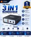 WGP Mini UPS for wifi router 10400mAh Battery Updated & premium Y Cable & upto 6 Hours power backup (5+12+12 Volts 3 Out put). 