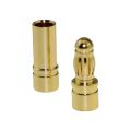 3.5mm Gold Bullet Battery Connector Plug Male Female For RC ESC Battery. 