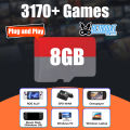 8GB TF Game Card with 3170 Retro/PC Games Retrobat OS for ROG ALLY/Onexplayer/GPD WIN4/Win Handheld Game Console/Win PC/Laptop.