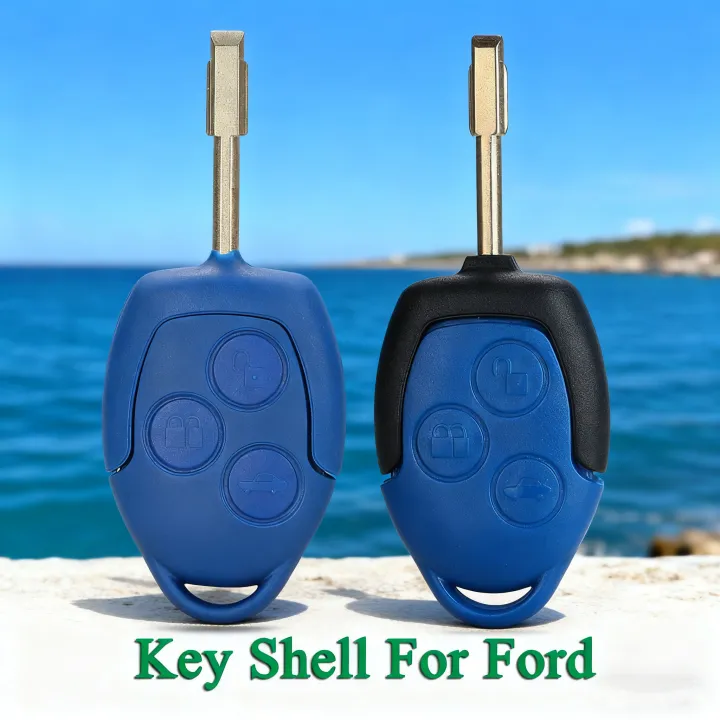 jingyuqin 3 Buttons Remote Key Car Case Shell Cover For Ford Transit ...