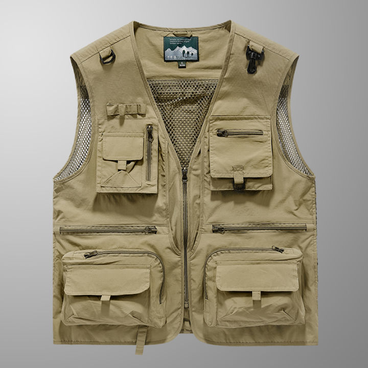 2024 New Spring, Autumn, and Summer Versatile Items in Stock, Fashionable and Trendy Wearing Vests, Men's Wear, Shopping an