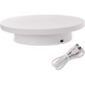 Turntable display 360 rotating display stand free 20cm turntable automatic turntable display stand 14cm weight 3kg turntable display stand product turntable display tray rotating model toy display. 
