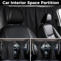 Car Privacy Curtains Set Air Conditioning Divider Curtain Front And Rear Seats & Side Windows UV Protection Sun Shade Isolation.