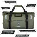 Waterproof Motorcycle Tail Bag Travel Outdoor Dry Luggage Roll Pack Bag 40/66 Motorbike Luggage Backpack Motorcycle Seat Bag.