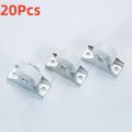 4/10/20Pcs 1Inch Caster White Rail Fixed Casters Small One-Way Wheel Strong Plastic Wheel Hardware Accessories Furniture Casters. 