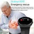 2026 New AI Diagnostic Detector Smart Watch Women Blood Lipid and Uric Acid Body Composition Test Women Menstrual Health Tracker. 