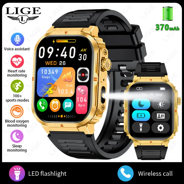 LIGE%20%20Smart%20Watch%20For%20Android%20iOS%20Men%20IP68%20Waterproof%20Outdoor%20Sport%20Tracker%20LED%20Flashlight%20Bluetooth%20Call%20Man%20Smartwatch%20-%20Image%207