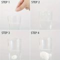 1 Tube, 10 Capsules Compressed Towels, Disposable Mini Face Towels, Travel & Outdoor Portable Tube, Space-saving,Quick Expand.