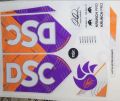 New 3D 2024 DSC  David Miller lEdition Cricket Bat sticker Professional Players. 