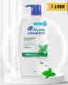 Head & Shoulders Cool Menthol Anti
Dandruff Shampoo for Women & Men, 1L. 