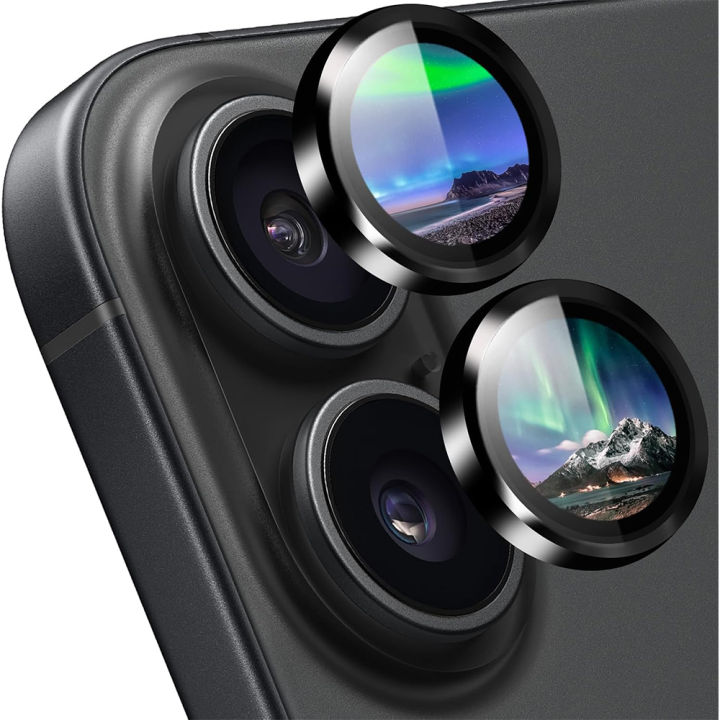 Camera Lens Protector for iPhone 16 E 16e 15 Pro Max 14 Plus 13 Mini 12 ...