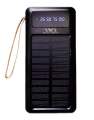 Super Fast 20,000mAh Solar Power Bank with Samsung Type-C & iPhone Cable, 2 USB Ports, Type-C Input, and 2 LED Lights. 