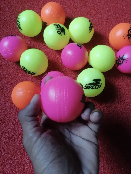 Speed%20Hard%20Plastic%20balls%2050%20g%20For%20cricket%20Training%20-%20Image%202