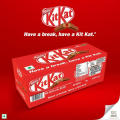 KIT KAT, 2 Finger Wafer Bar 18.5gram , Pack of 6 Units, Chocolate. 