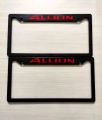 New Allion-Car Number Plate Frame Car License Plate- (2PC/SET). 