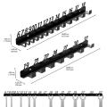 Wrench Screw Organizer Home Wall-mounted Storage Rack With Numbered Slots Tool Organizer Hooks Pliers Screwdriver Holder SHIDWJ. 