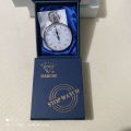 Silver Diamond Mechanical Stopwatch.