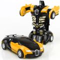 Rescue Bots Deformation Transformer Car One-Step Car Robot Vehicle Model Action Figures Toy Transform Car for Kids. 