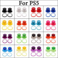 TingDong For Sony  Dualsense 5 PS5 Controller 3D Analog Mushroom Cap Thumbstick Joystick Cover with Accent Rings Plastic. 