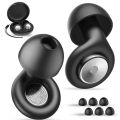 45-49dB Sound Insulation Sleeping Earplugs Soft Silicone Anti Snore Noise Reduction Ear Plugs With Storage Case. 