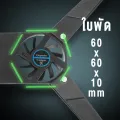 YOUDA Cooling fan 【2 fan blades 】 Notebook Cooler pad Y-818 Cooling fan of all kinds of electronic appliances NOTEBOOK SUPER MINI LAPTOP COOLING PAD. 