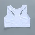 2PCS Kids Bra For Girls Teenage Girls Sports Tops Camisole Underwear Young Puberty Small Training Bras For Children 8-16 Years.