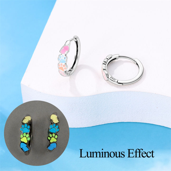 Earrings%20925%20Silver%20Colorful%20Cute%20Cat%20Claw%20Heart%20Shaped%20Rhomboid%20Luminous%20Dopamine%20Earrings%20For%20Women%20Fashion%20Party%20Jewelry%20Gift%20-%20Image%203