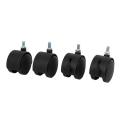 4 pcs 2 Inch Wheels 360° Moving Use for office Desktop Table, Computer Table,Furniture/Swivel Universal Sliding Wheels With Break.