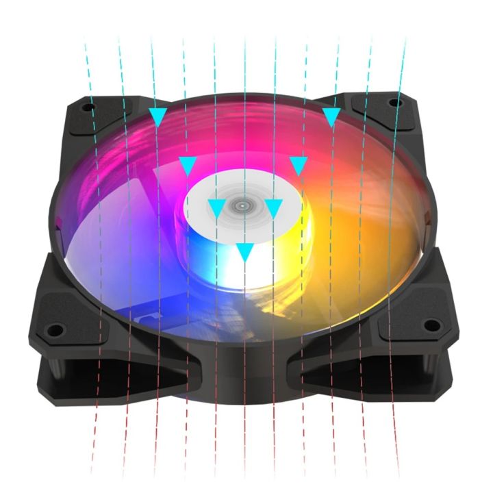 TEUCER%20P16%20RGB%20FAN%20120mm%20Pc%20Computer%20Case%20Fan%20Rainbow%20Heatsink%204PIN%2012cm%20CPU%20Cooler%20Silent%20Fan%20-%20Image%205