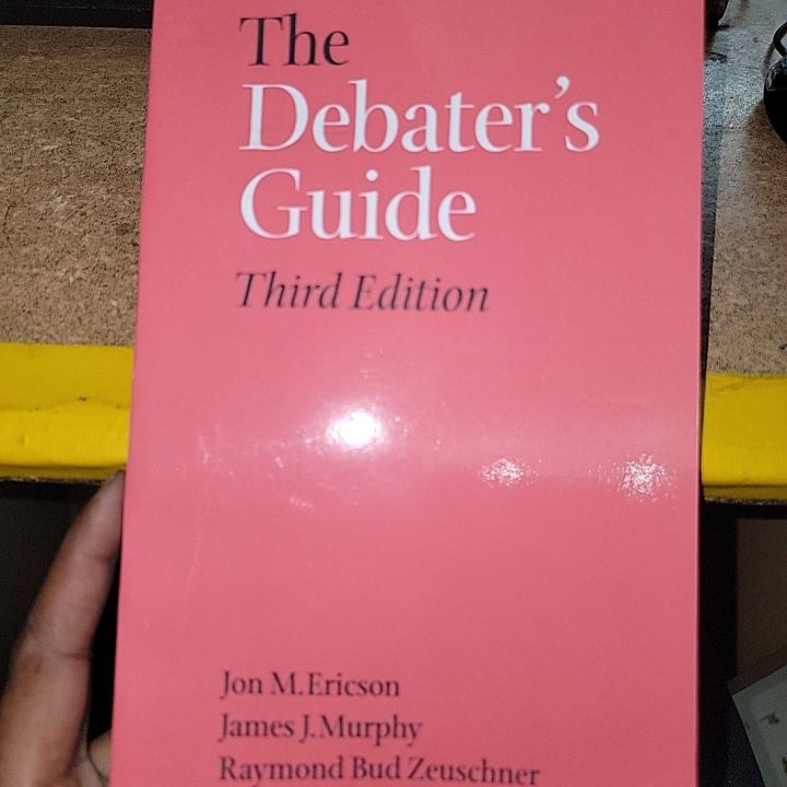 The Debater's Guide By Jon M. Ericson | Daraz.com.bd