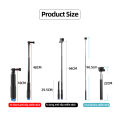 Selfie Stick Aluminum Alloy Adjustable Monopod Extension Rod For  Hero 13 12 11 10 9 7 6 5 Insta360 X4 X3  Action 5 4 3. 