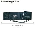 Extra Large Blood Pressure Adult Arm Cuff with Latex Bladder Double Tube for patient BP Monitor. 