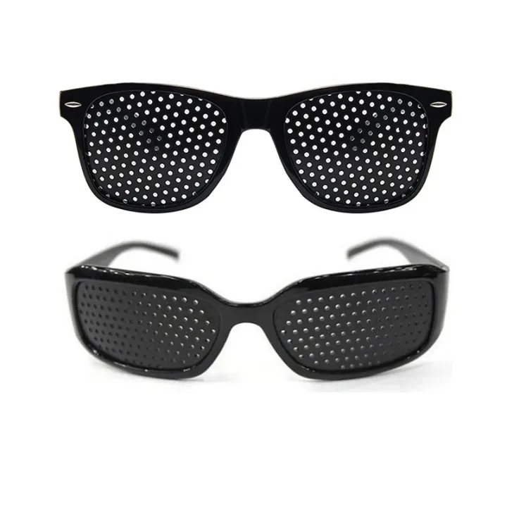 1/2/3pcs%20Anti%20Myopia%20Astigmatism%20Glasses%20With%20Perforated%20Vision%20Fatigue%20Pinhole%20Glasses%20For%20Male%20And%20Female%20Vision%20Improvement%20-%20Image%207