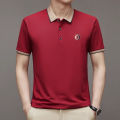 Becoolman-stylish and beautiful short sleeve polo shirt with stripe tip business casual breathable comfortable fabric. 