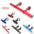 10/20/30cm Bicycle Handlebar Extended Bracket Bike Headlight Mount Bar Computer Holder Lamp Support Rack Alloy Stand.