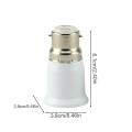 B22-E27 lamp holder adapter / E27-B22 bulb base converter for home incandescent lamps CFL LED floor lamp conversion socket.