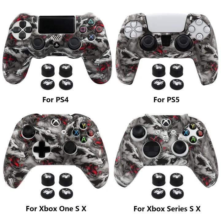 Soft%20Silicone%20Game%20Controller%20Covers%20Universal%20Fit%20for%20PS4%20/%20PS5%20/%20Xbox%20One%20S%20X%20/%20Xbox%20Series%20S%20X%20Gamepad%20Cases%20Skins%20Video%20Game%20-%20Image%202