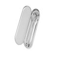 2pcs Stainless Steel Tongue Cleaners Gum Tongue Scraper for Adults Boys and Girls Tongue Care Tools Metal Tongue Scrapers family. 