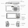 HD Digital Camera With LCD Screen Child Cameras Outdoor Anti-Shake Instant Photo Camera Rechargeable Photography Camcorder. 